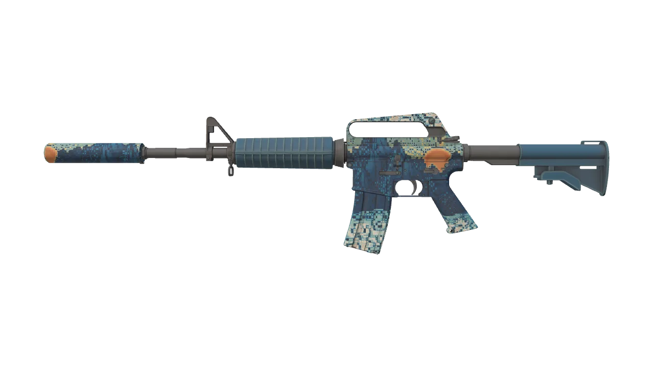 M4A1-S | Solitude seed #236, front