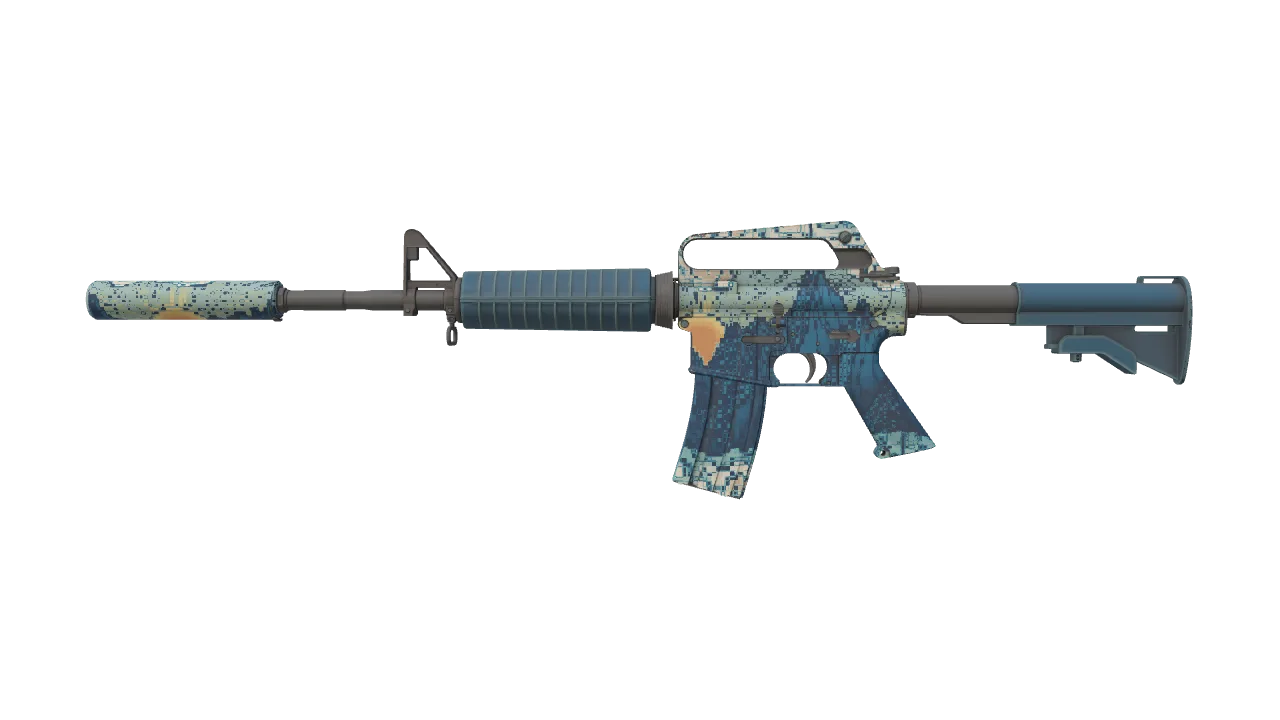 M4A1-S | Solitude seed #237, front