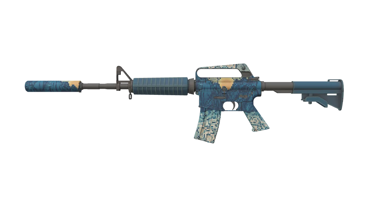 M4A1-S | Solitude seed #239, front