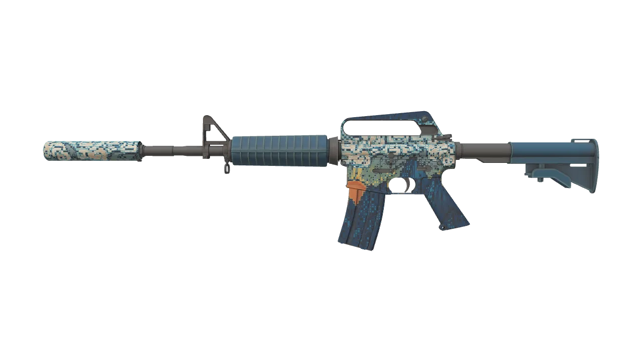 M4A1-S | Solitude seed #242, front