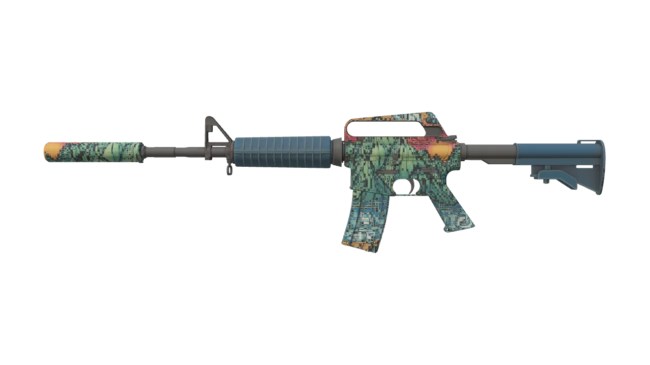 M4A1-S | Solitude seed #246, front