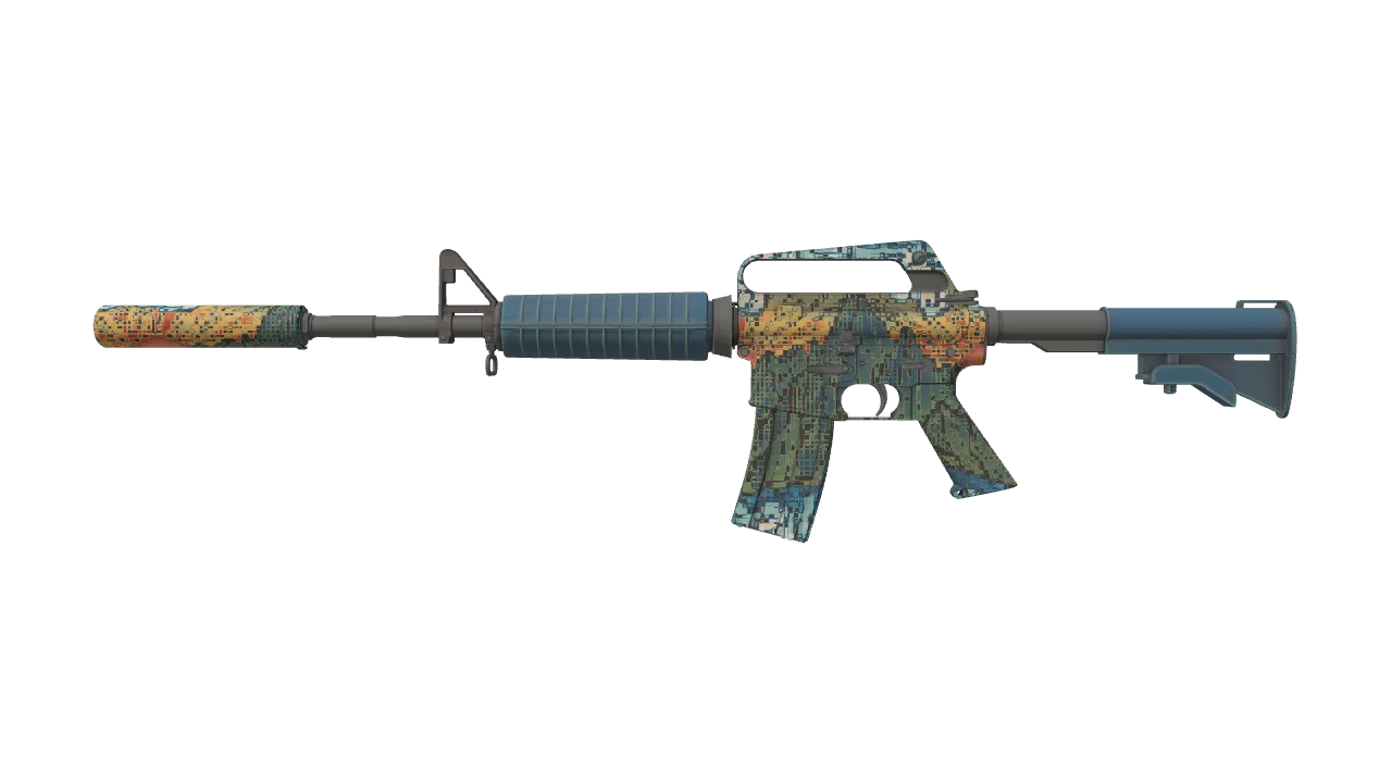 M4A1-S | Solitude seed #247, front