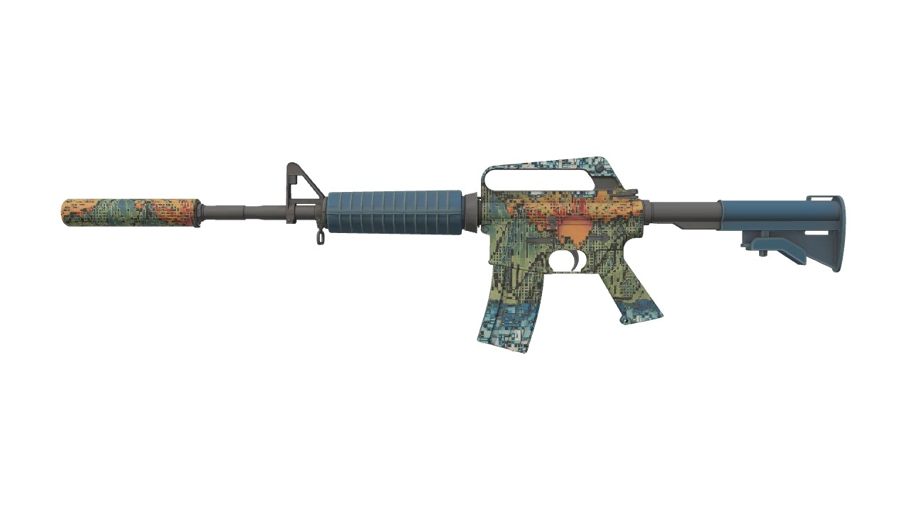 M4A1-S | Solitude seed #248, front