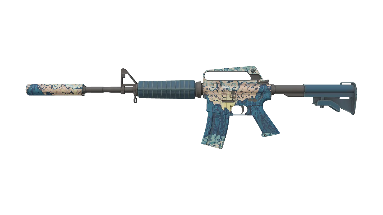 M4A1-S | Solitude seed #259, front