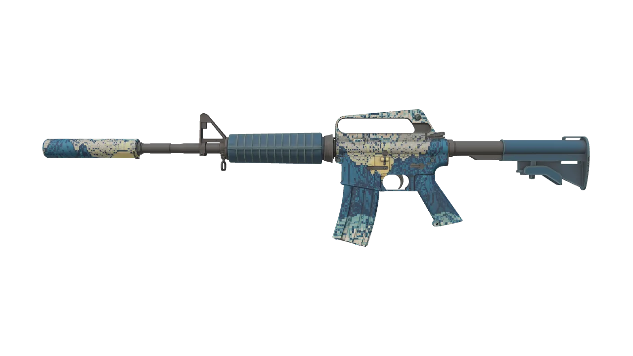 M4A1-S | Solitude seed #260, front