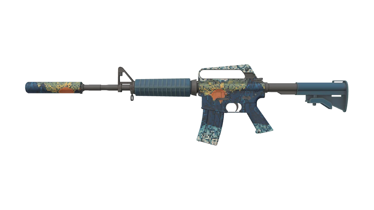 M4A1-S | Solitude seed #265, front