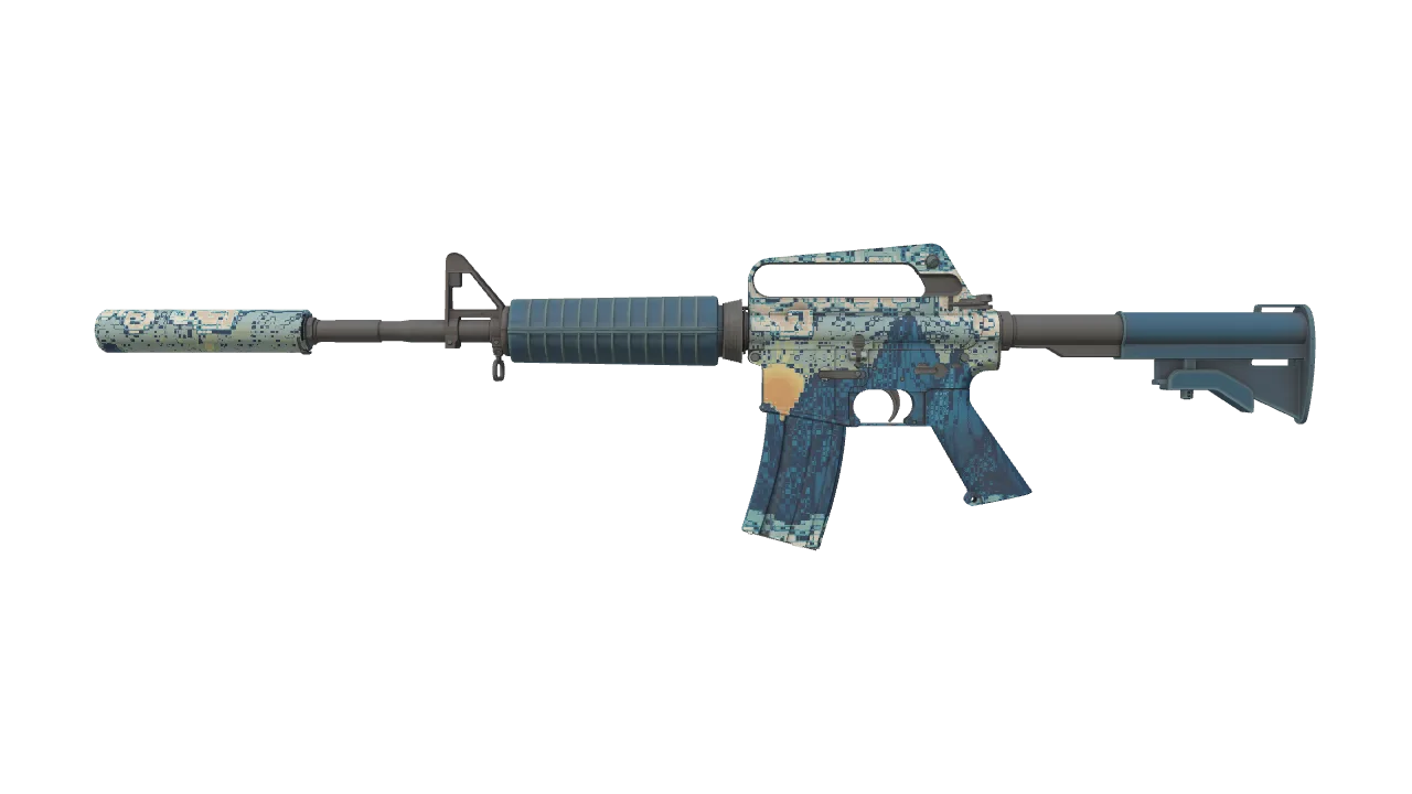 M4A1-S | Solitude seed #267, front