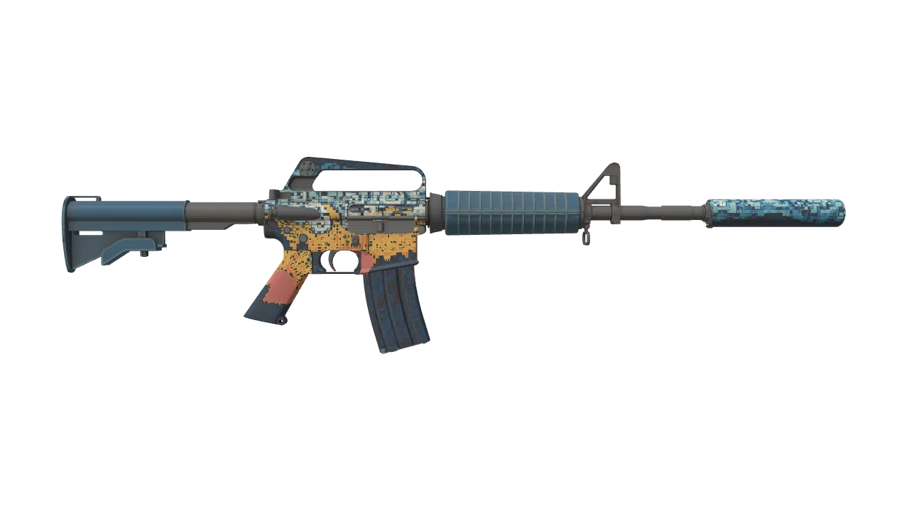 M4A1-S | Solitude seed #268, back
