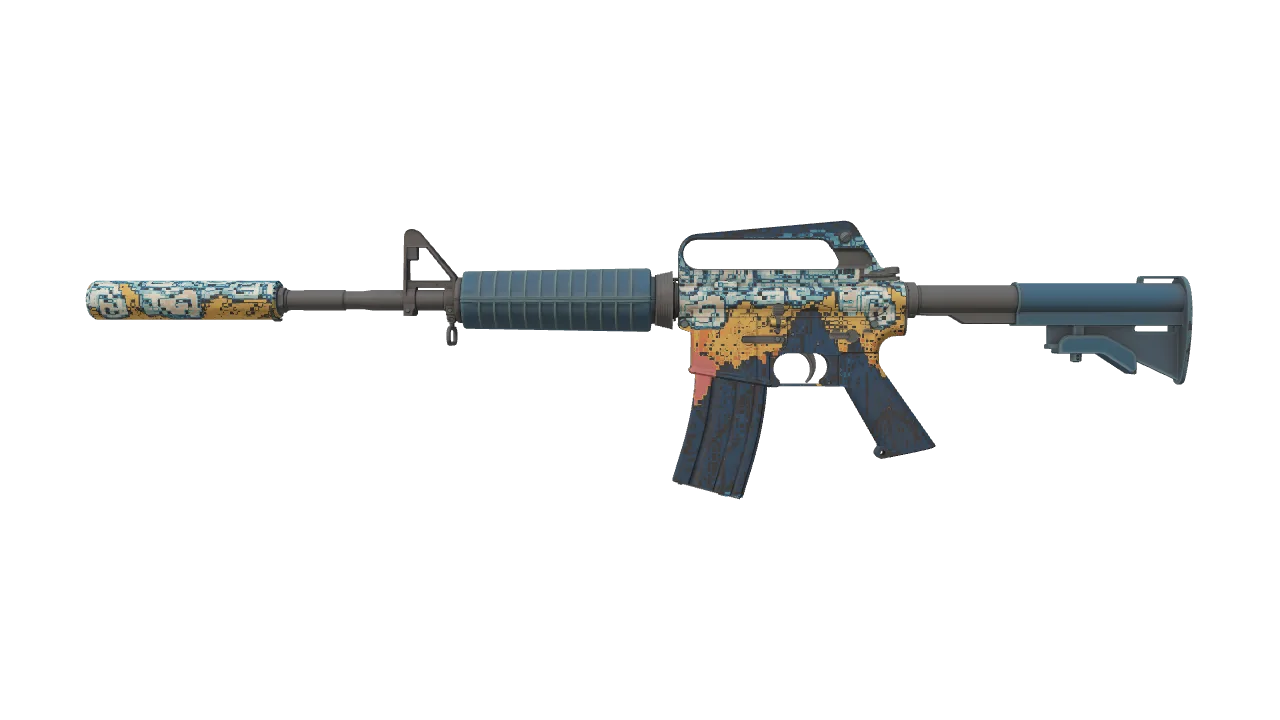 M4A1-S | Solitude seed #268, front