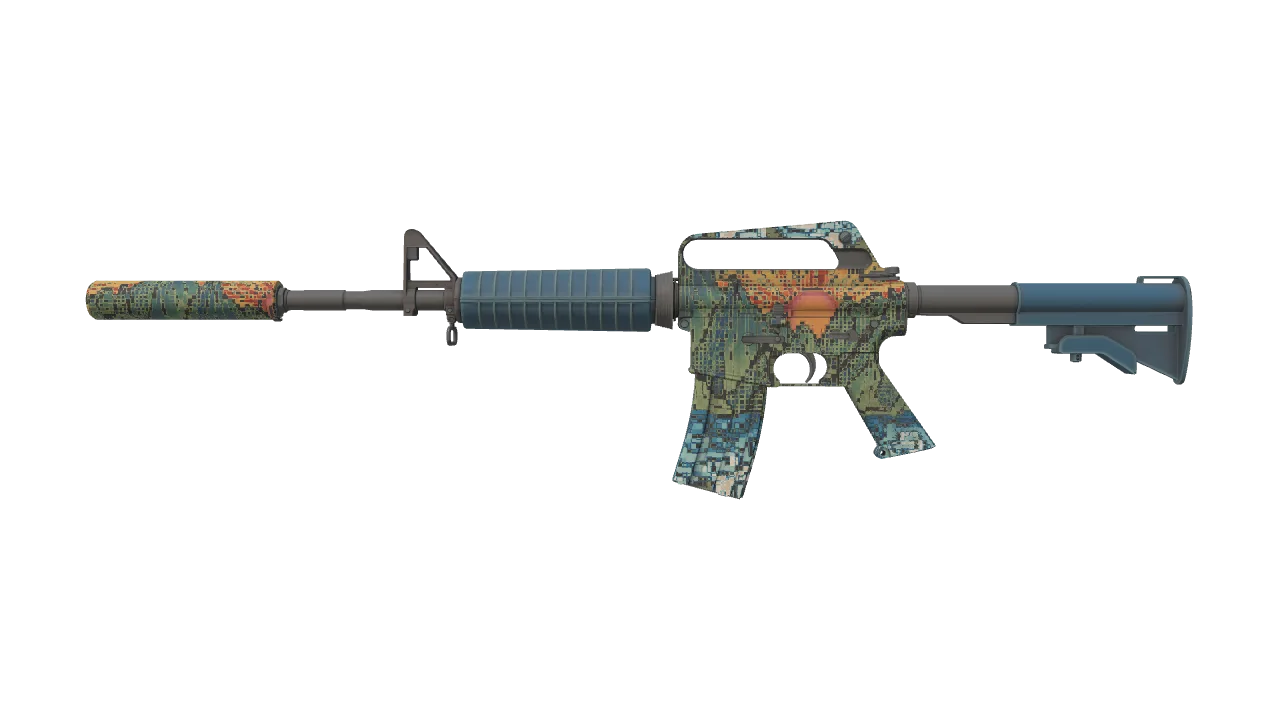 M4A1-S | Solitude seed #269, front