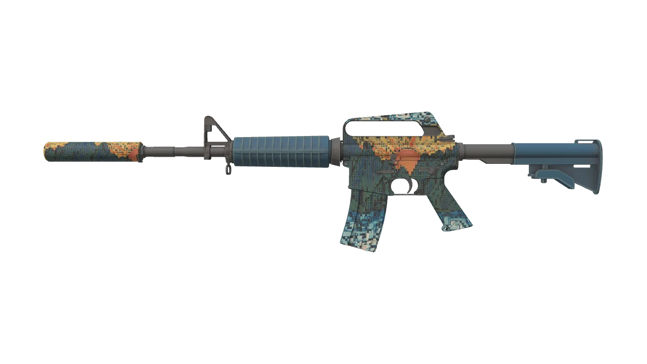 M4A1-S | Solitude seed #270, front