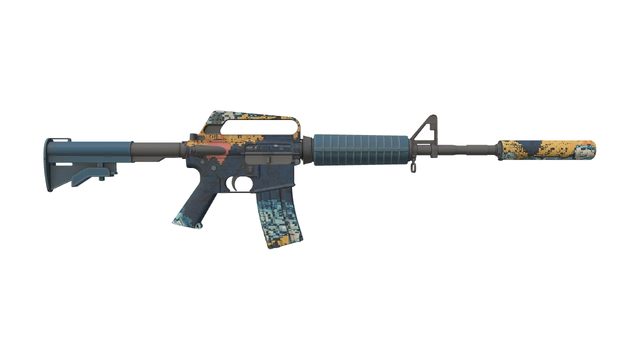 M4A1-S | Solitude seed #278, back