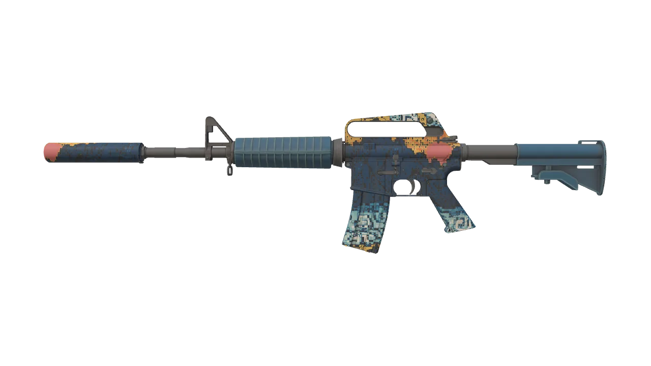 M4A1-S | Solitude seed #278, front