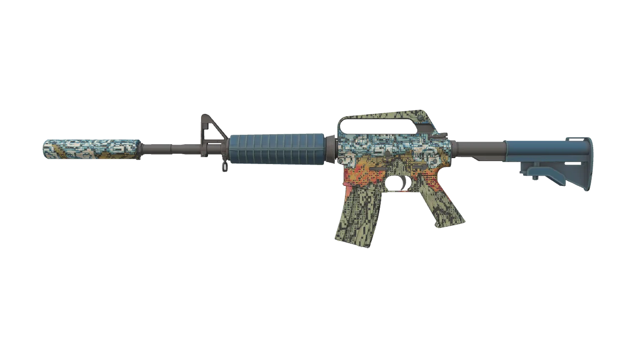 M4A1-S | Solitude seed #285, front