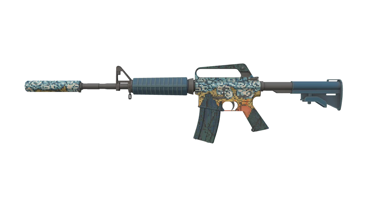M4A1-S | Solitude seed #292, front