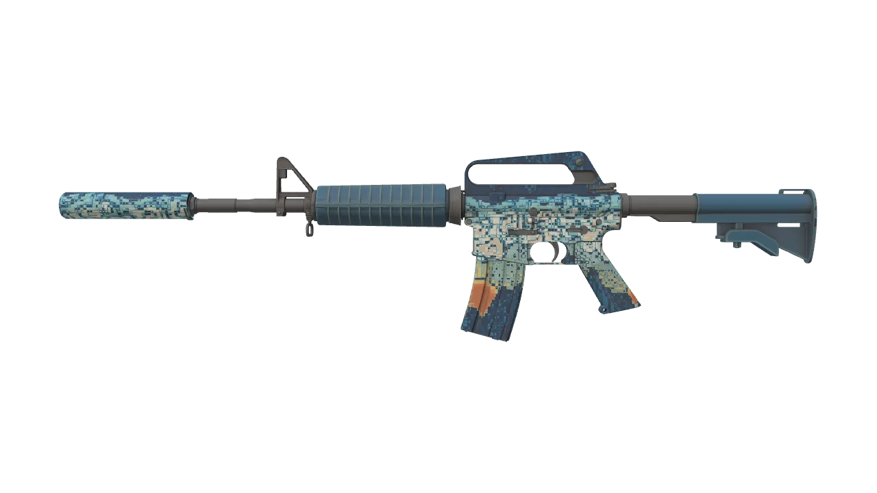 M4A1-S | Solitude seed #295, front