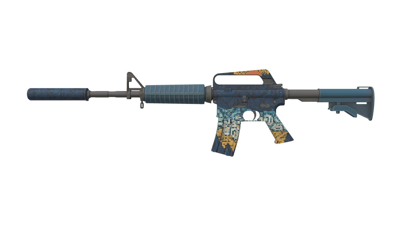 M4A1-S | Solitude seed #30, front
