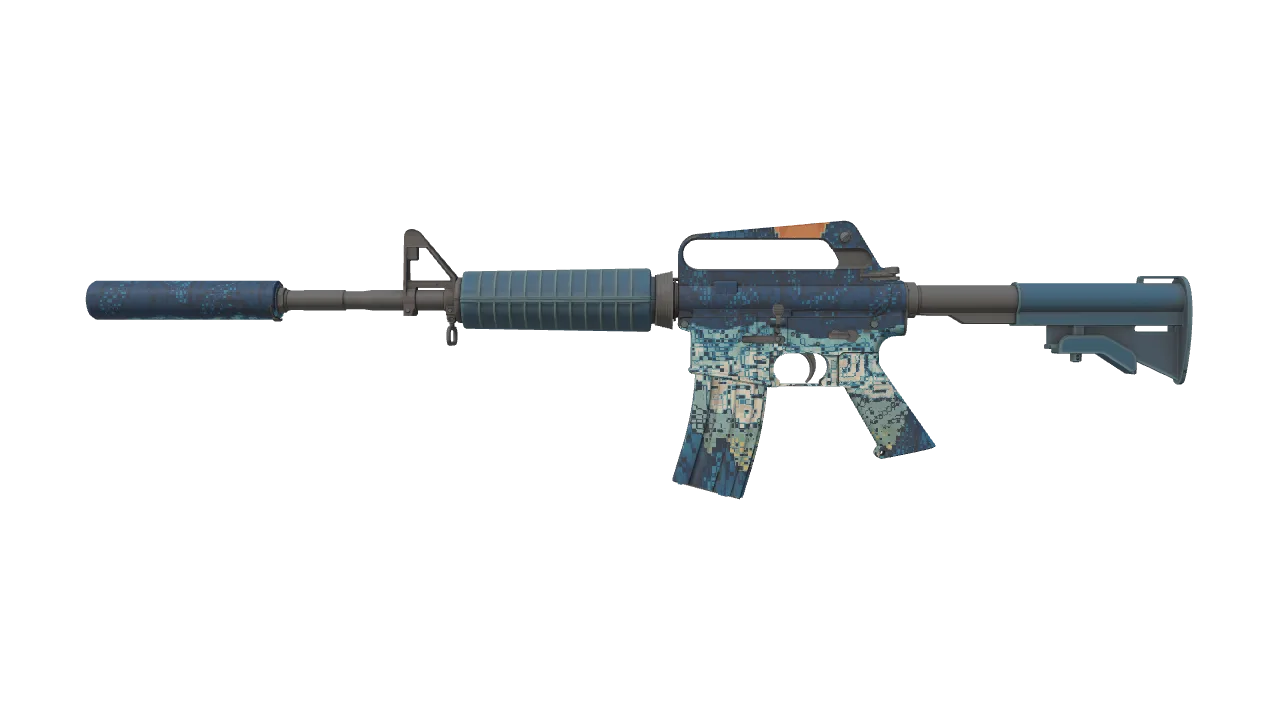M4A1-S | Solitude seed #305, front