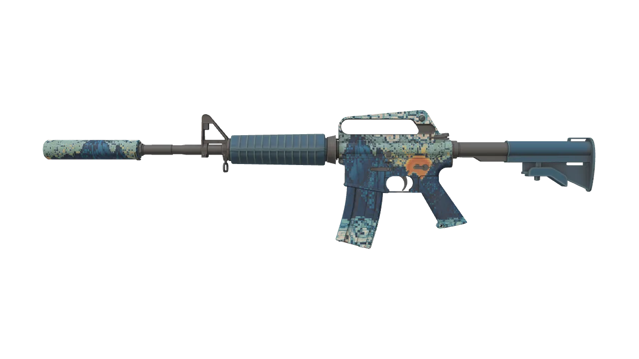 M4A1-S | Solitude seed #307, front