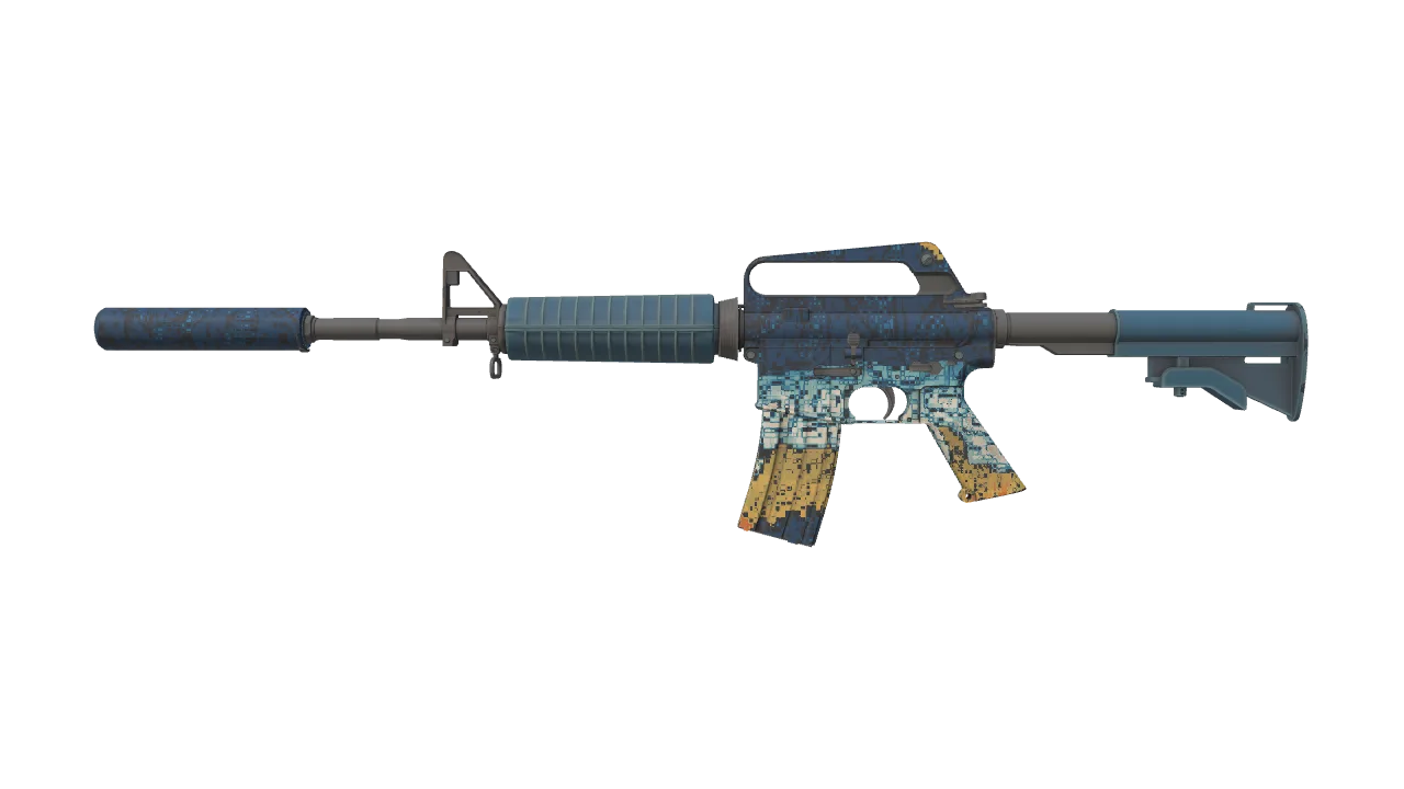M4A1-S | Solitude seed #311, front