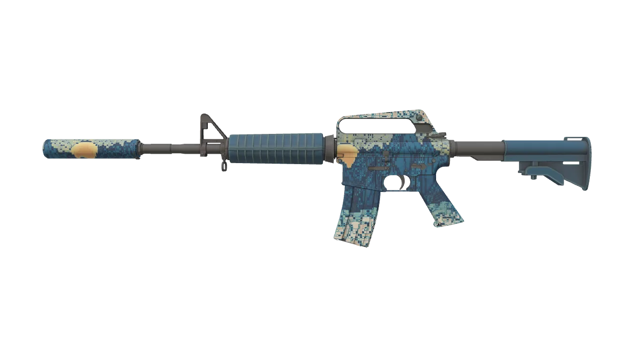 M4A1-S | Solitude seed #315, front