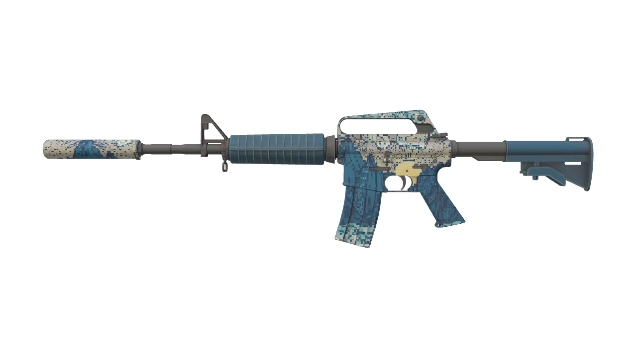 M4A1-S | Solitude seed #316, front