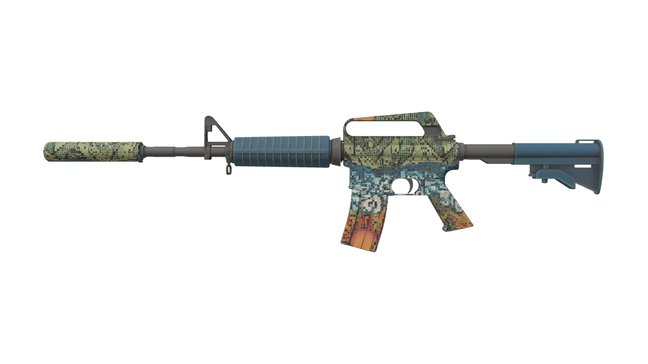 M4A1-S | Solitude seed #320, front