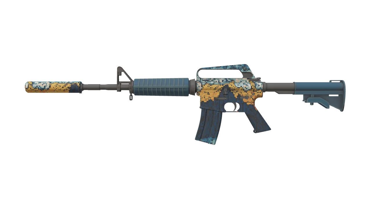 M4A1-S | Solitude seed #328, front