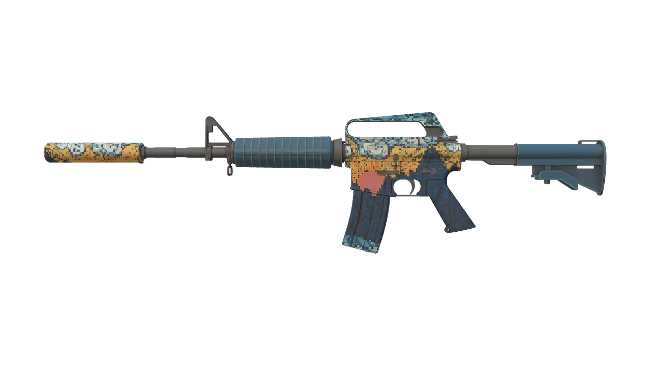M4A1-S | Solitude seed #337, front