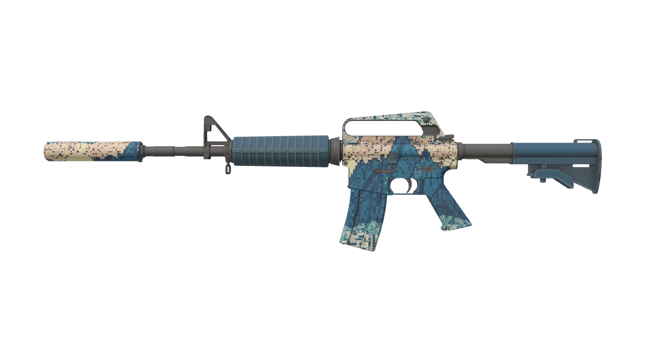 M4A1-S | Solitude seed #347, front