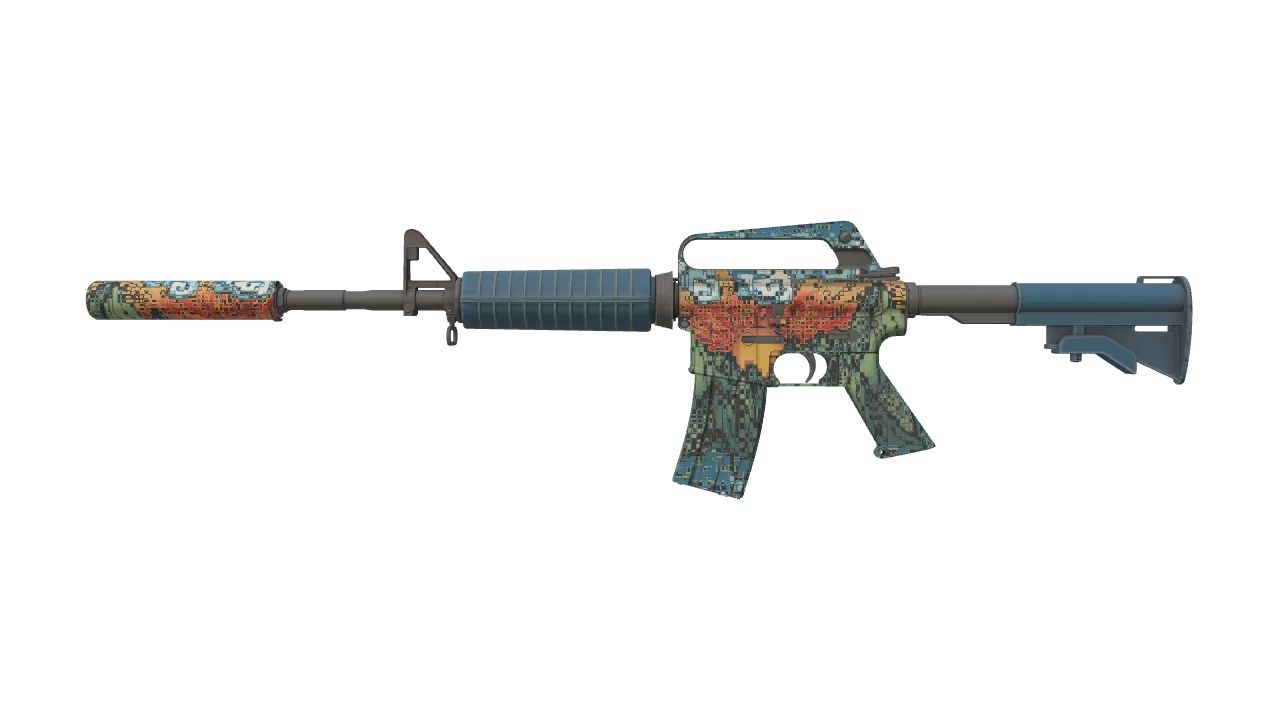 M4A1-S | Solitude seed #358, front