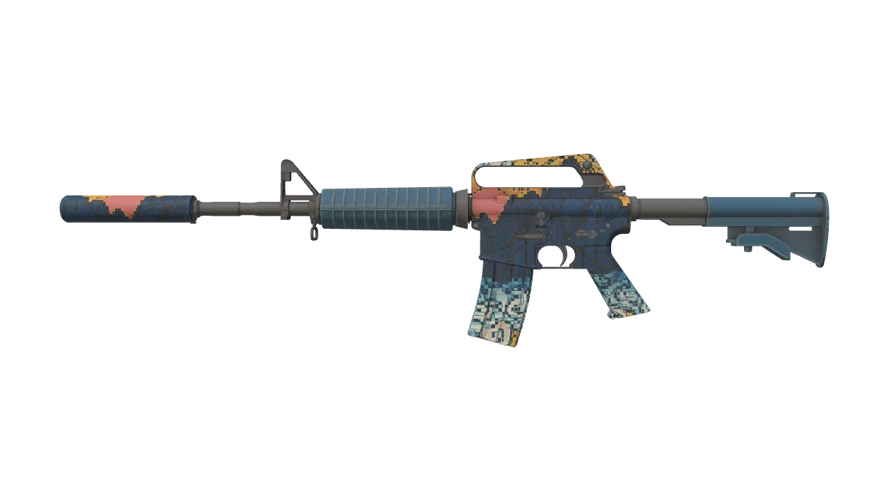 M4A1-S | Solitude seed #359, front