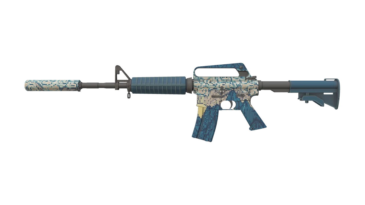 M4A1-S | Solitude seed #364, front