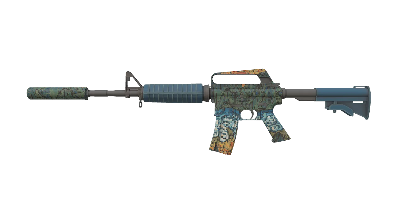 M4A1-S | Solitude seed #367, front
