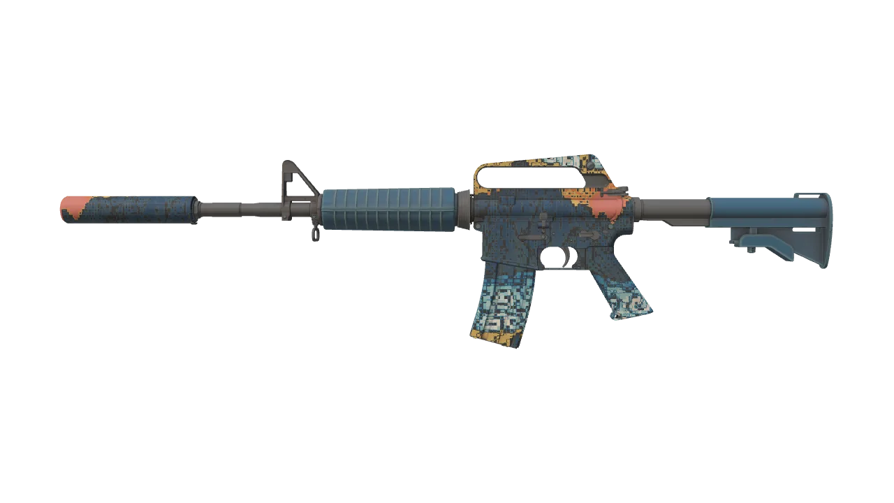 M4A1-S | Solitude seed #368, front
