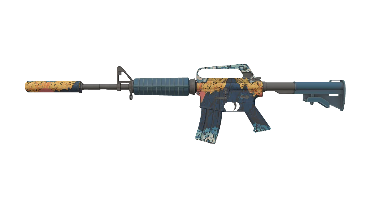 M4A1-S | Solitude seed #373, front