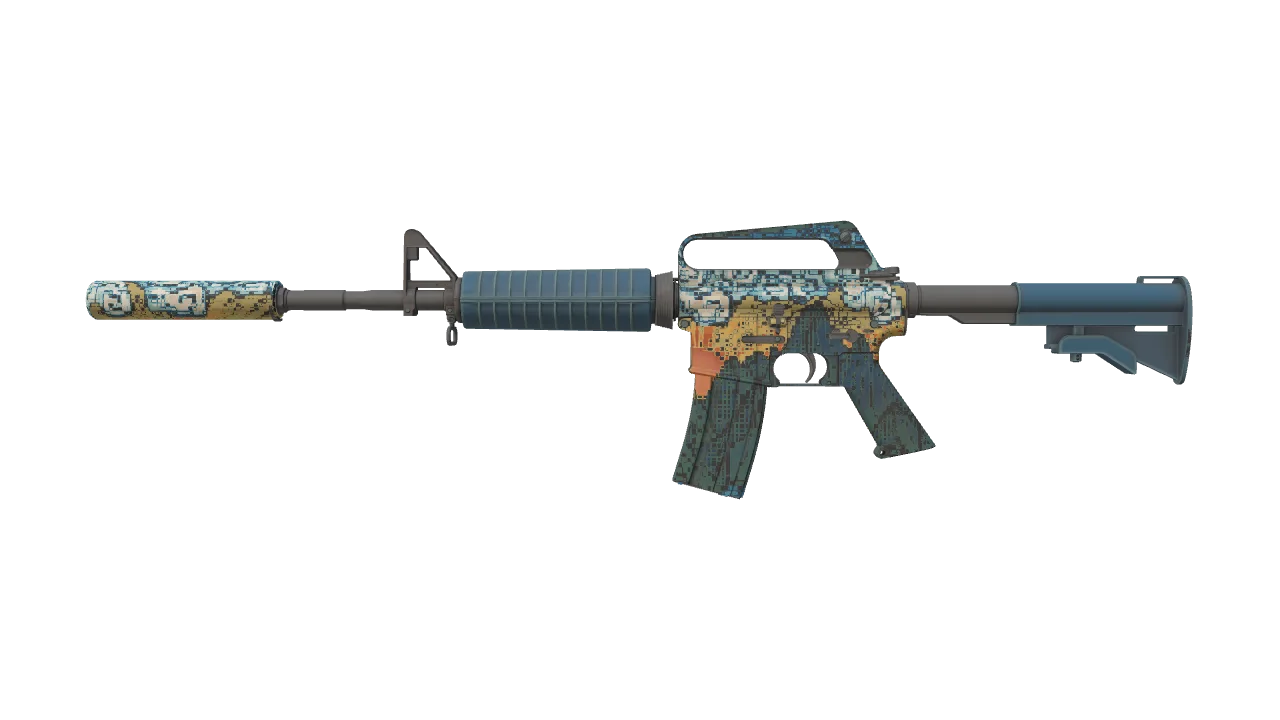M4A1-S | Solitude seed #403, front