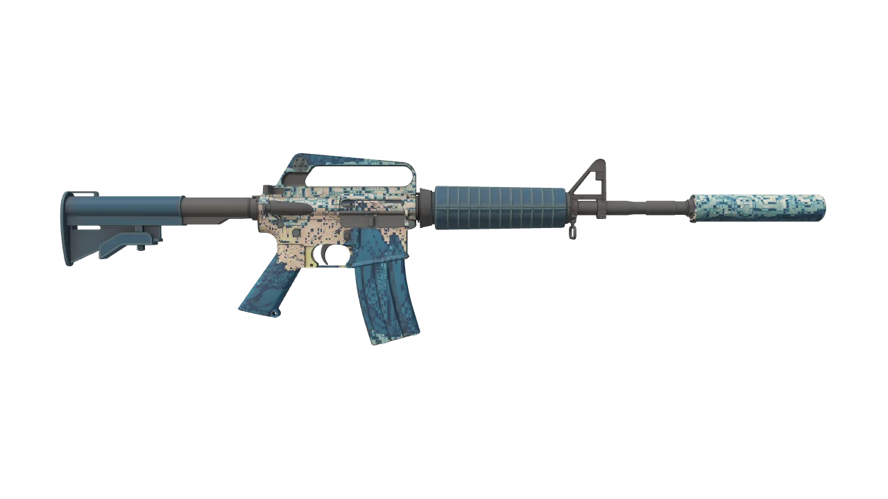M4A1-S | Solitude seed #426, back