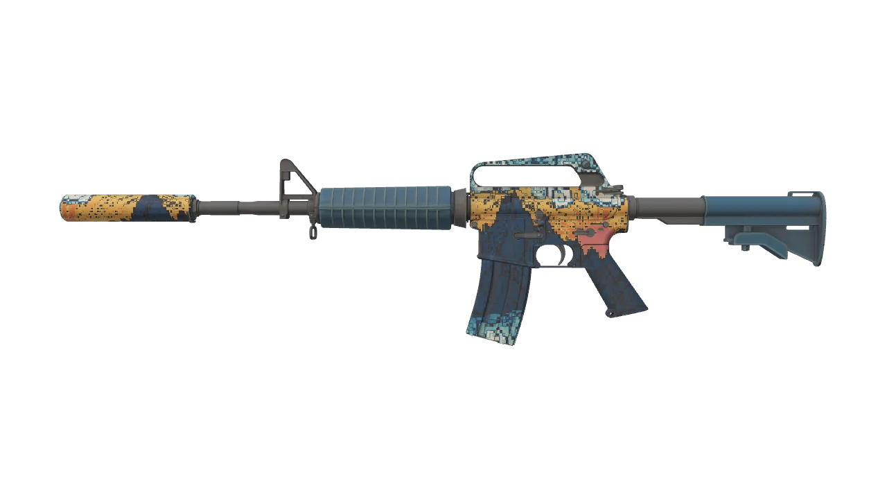 M4A1-S | Solitude seed #429, front