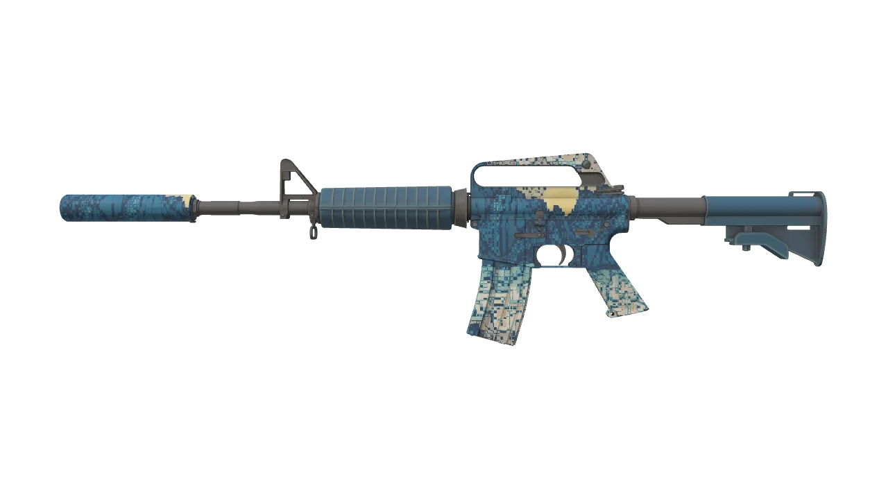 M4A1-S | Solitude seed #430, front