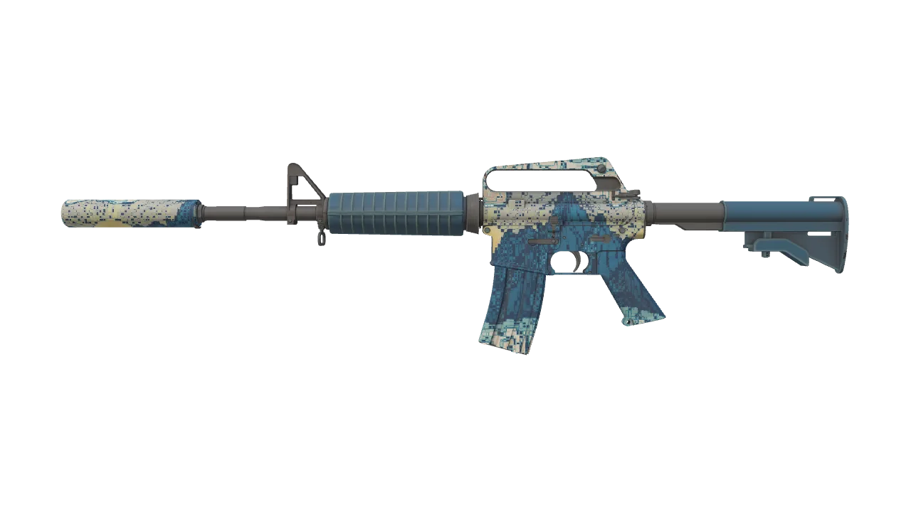 M4A1-S | Solitude seed #440, front