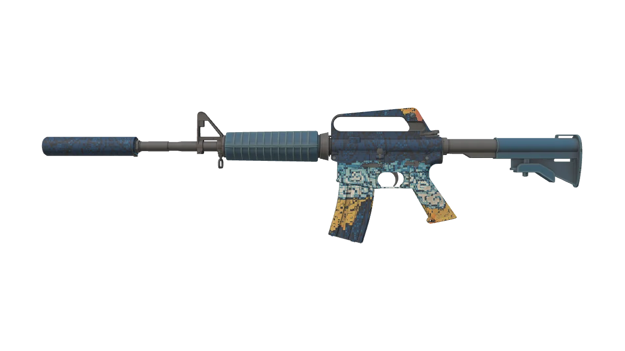 M4A1-S | Solitude seed #451, front