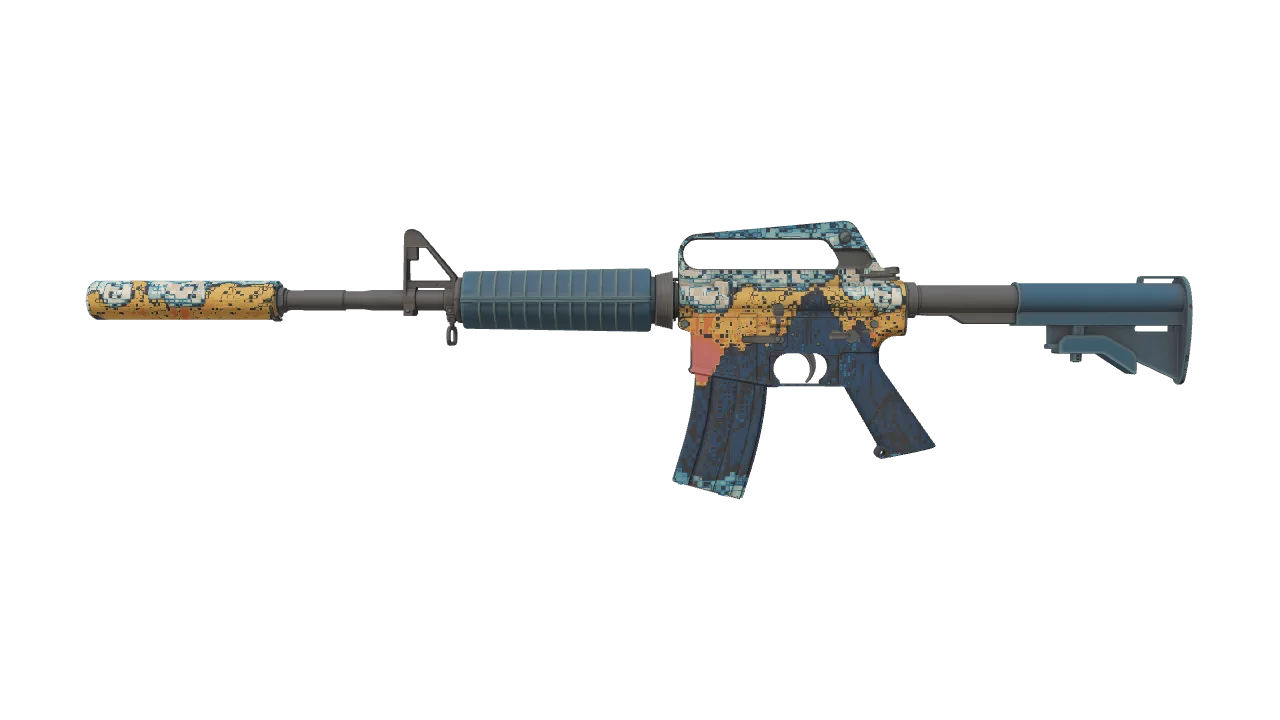 M4A1-S | Solitude seed #471, front