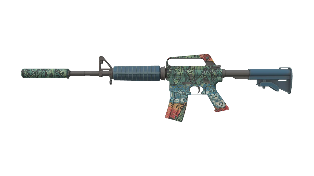 M4A1-S | Solitude seed #479, front