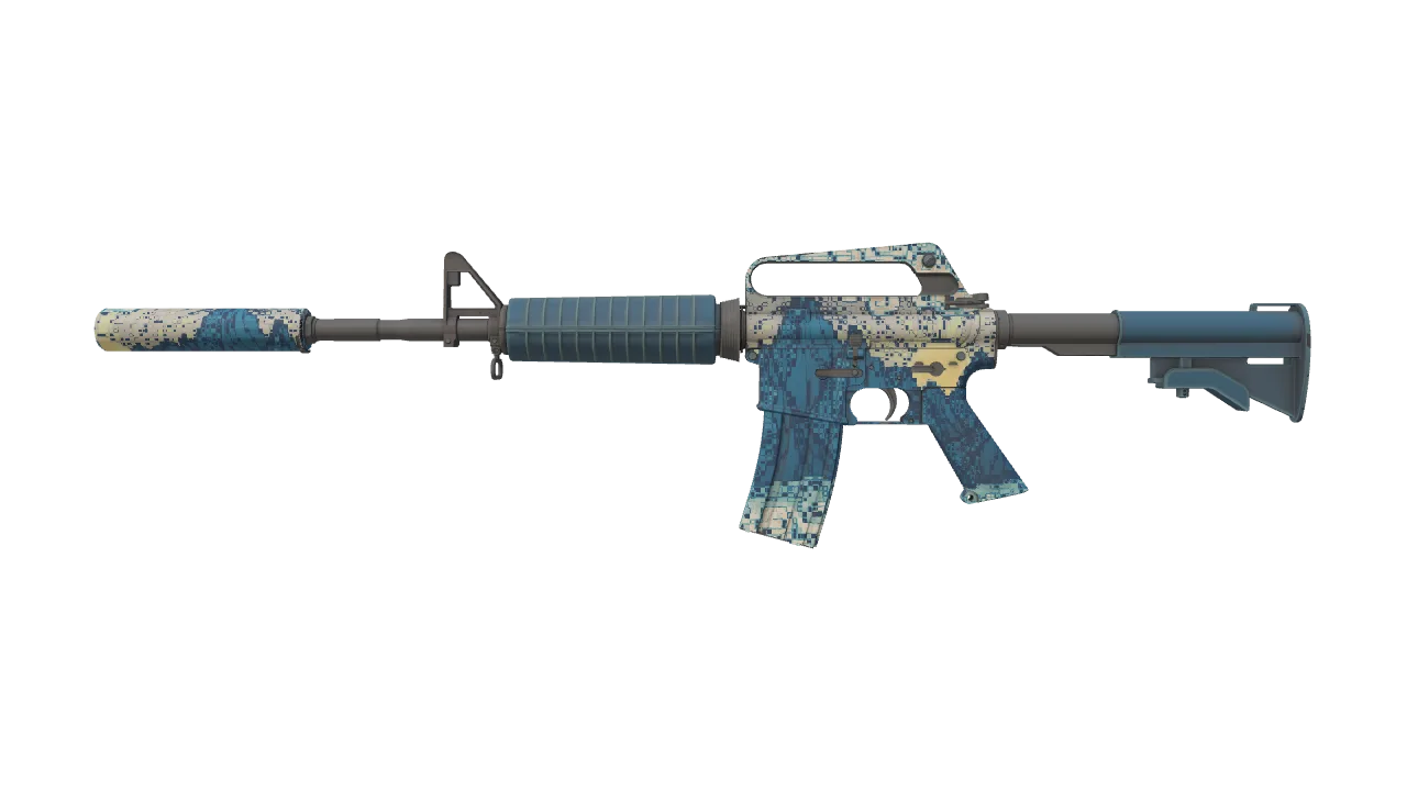 M4A1-S | Solitude seed #503, front