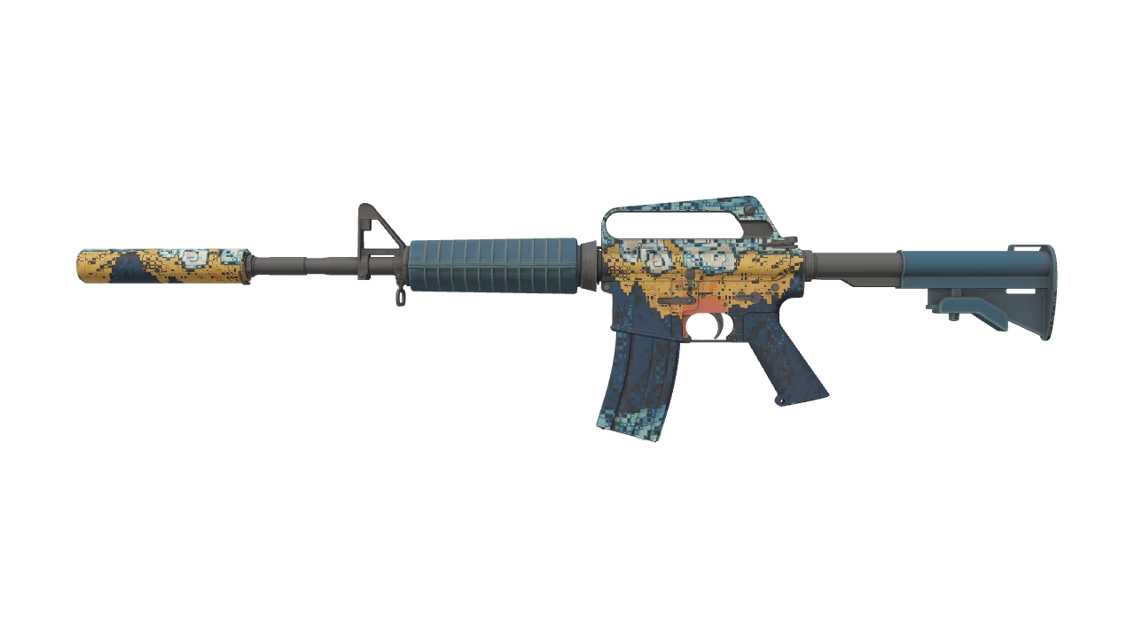 M4A1-S | Solitude seed #507, front