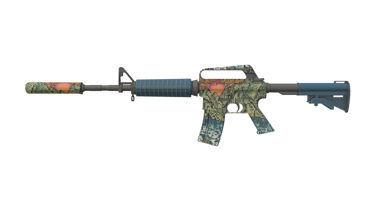 M4A1-S | Solitude seed #513, front