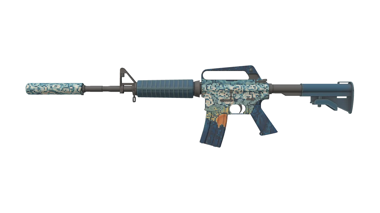 M4A1-S | Solitude seed #552, front
