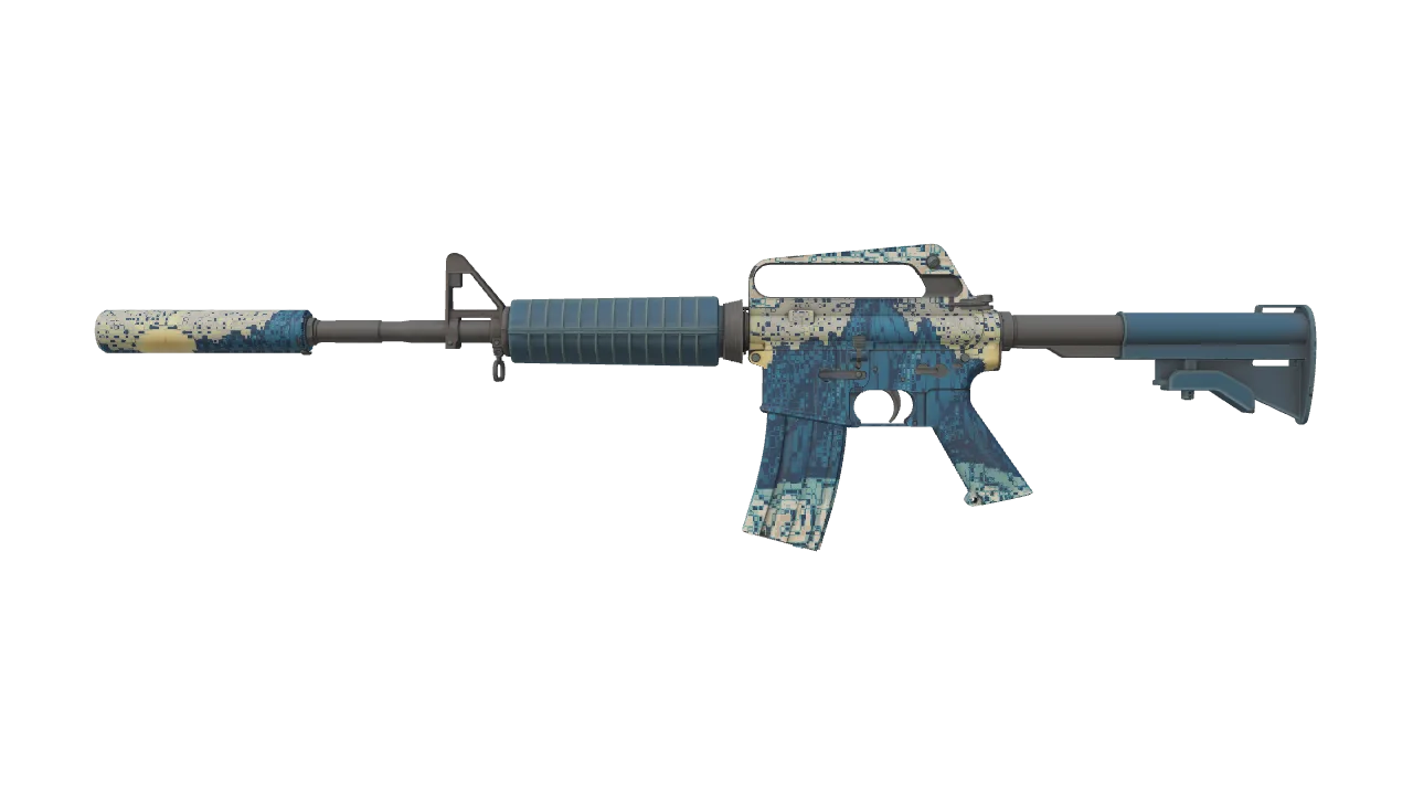 M4A1-S | Solitude seed #557, front