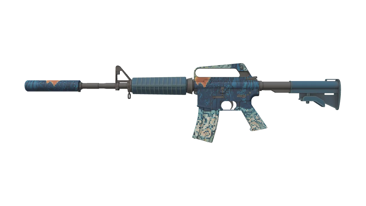 M4A1-S | Solitude seed #622, front
